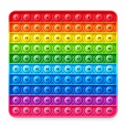 Hundred Board Sensory Bubble Popper