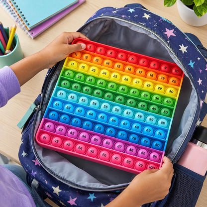 Hundred Board Sensory Bubble Popper