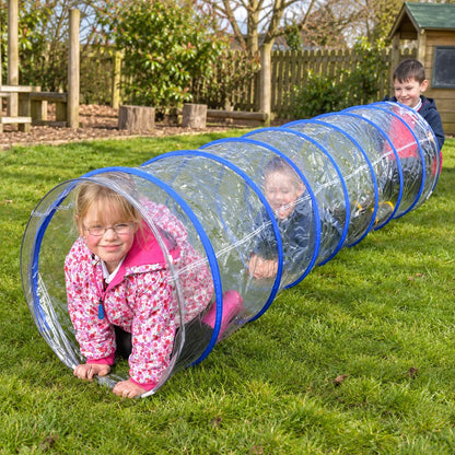 Clear Outdoor Crawling Tunnel