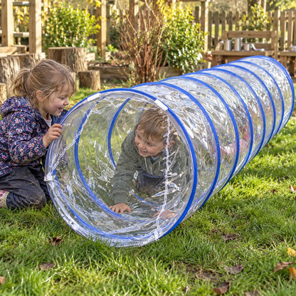 Clear Outdoor Crawling Tunnel