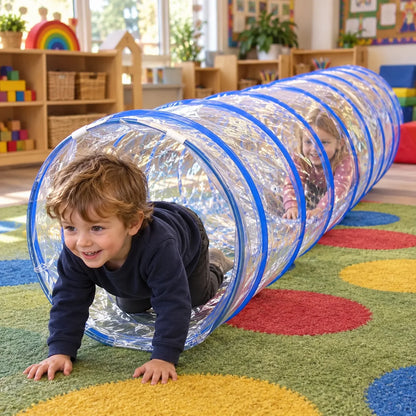 Clear Outdoor Crawling Tunnel