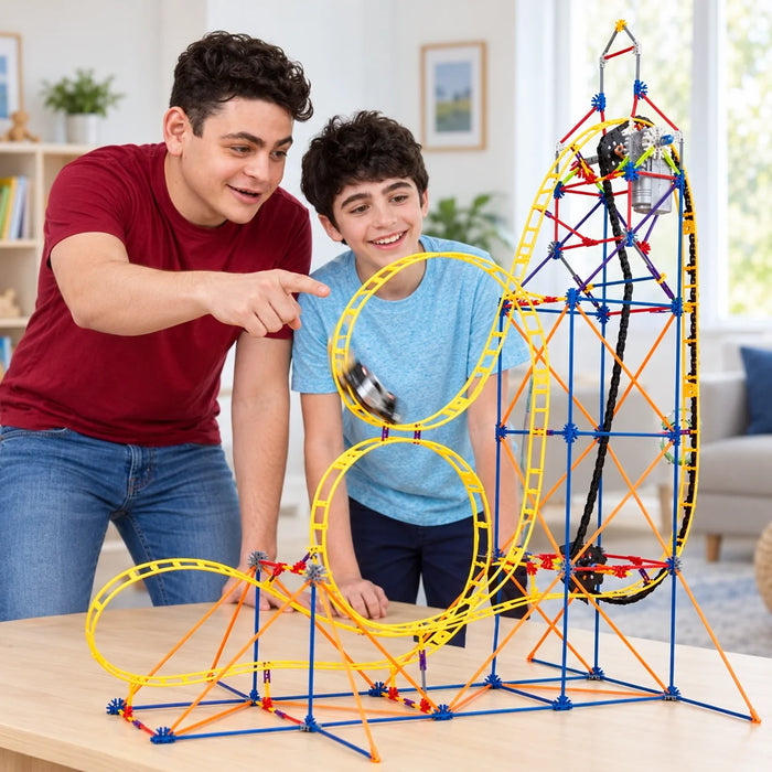 K'NEX Amazin' 8 448 Piece Motorised Roller Coaster