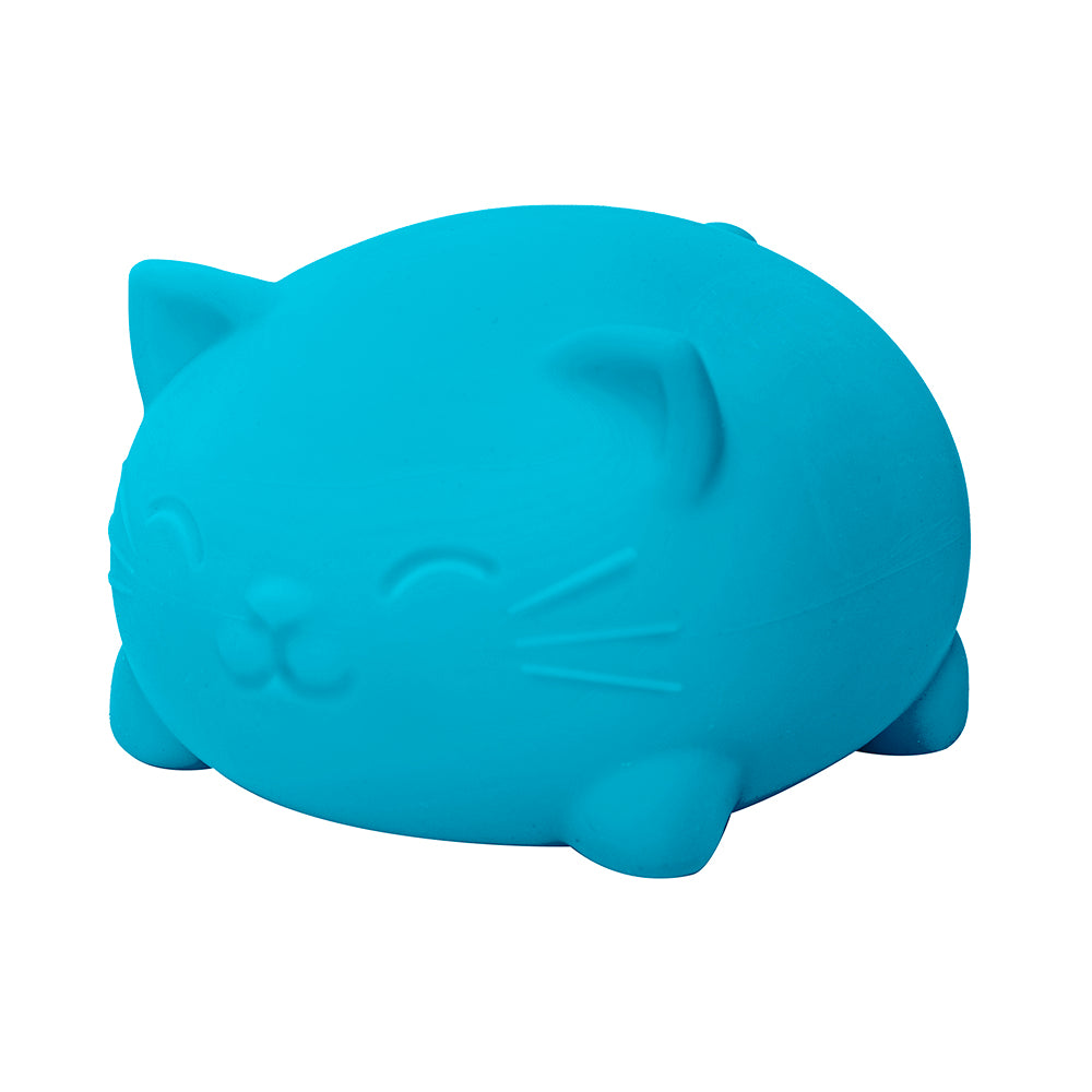 Cool Cats Super Needoh, Pet, pinch, squeeze and squish Schylling’s Cool Cats Super NeeDoh! Your cat-loving littlen’s new furrever friend is just like the Classic NeeDoh, except it’s twice the size and with the added adorableness of feline features. TikTok sensation NeeDoh is a trending sensory toy with lots of benefits for youngsters, from promoting mindfulness to relieving stress and helping children with anxiety. It is made from a non-toxic, dough-like material that is perfect for safe, stretchy play. Nee