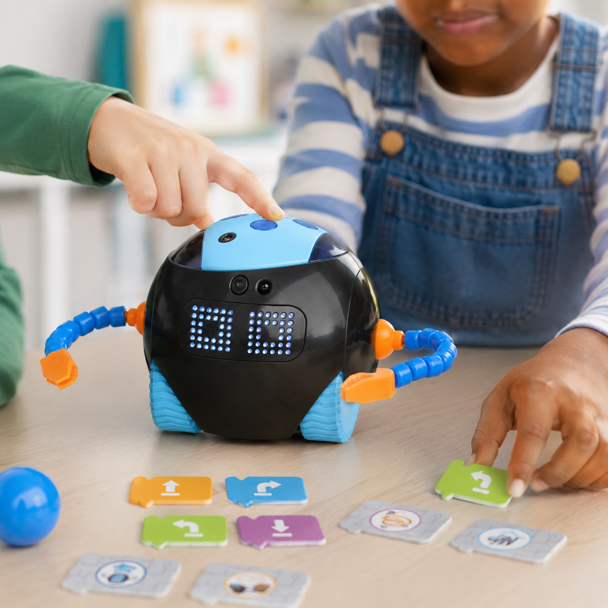 Cooper the STEM Robot close-up coding activity image