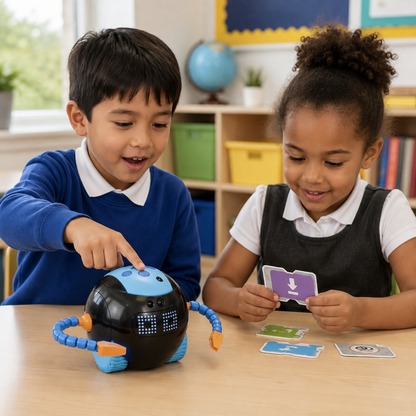 Cooper the STEM Robot classroom coding lifestyle image