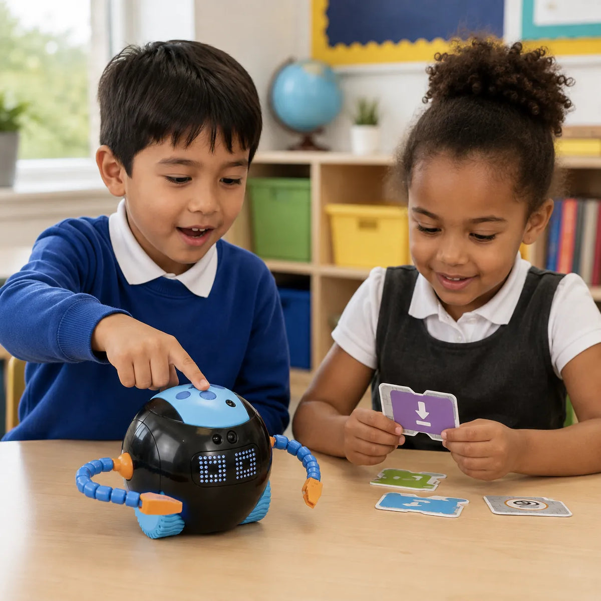 Cooper the STEM Robot classroom coding lifestyle image