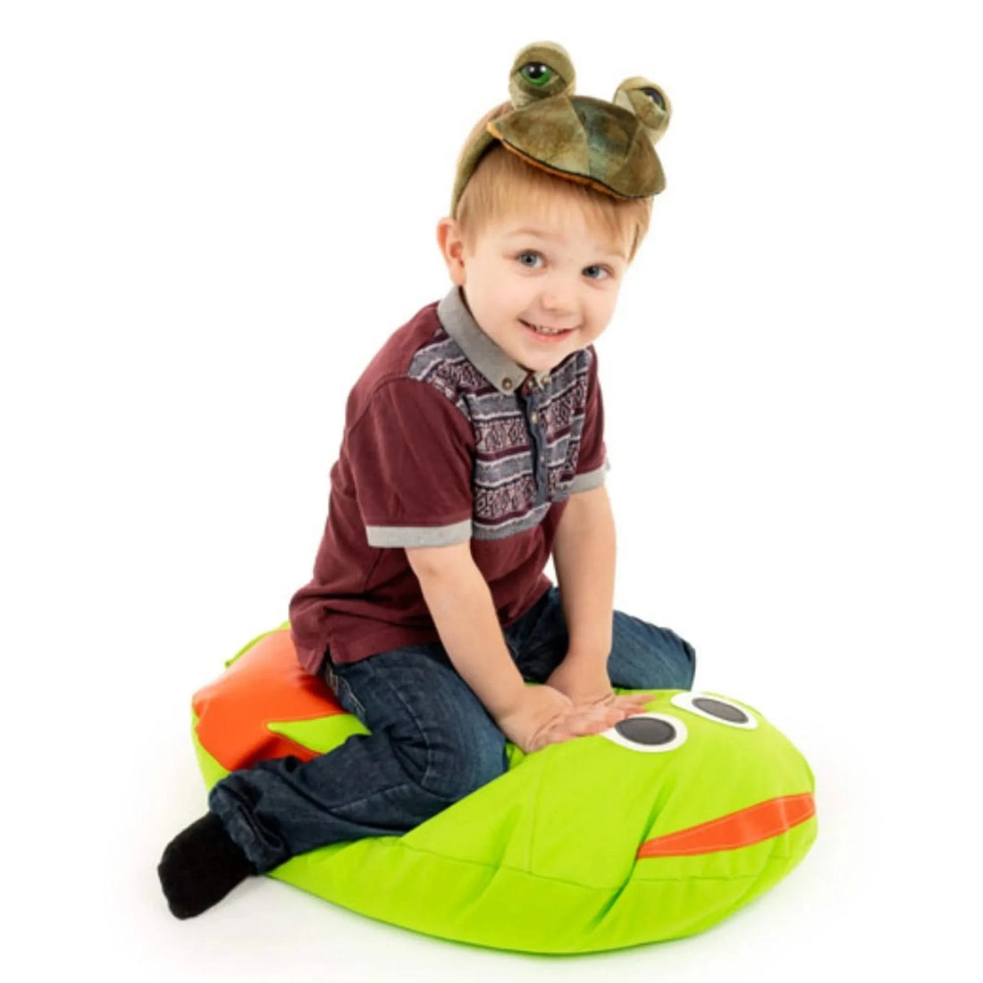 Cosy Friends Frog Cushion-Cosy Friends Frog Cushion