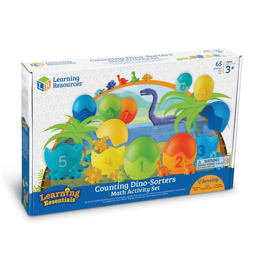 Counting Dino-Sorters Math Activity Set-Counting Dino-Sorters Math Activity Set