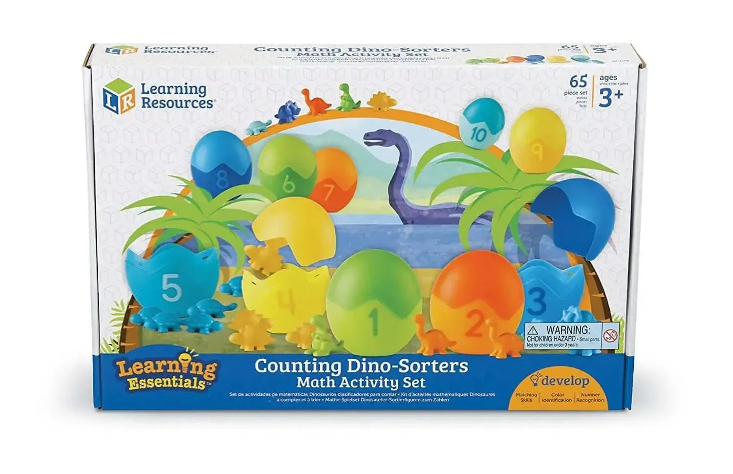 Counting Dino-Sorters Math Activity Set-Counting Dino-Sorters Math Activity Set