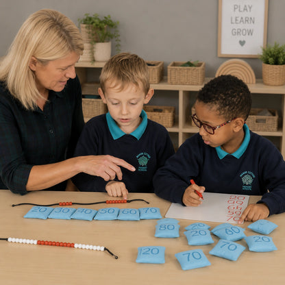 Counting In 10s Bean Bags-Counting In 10s Bean Bags