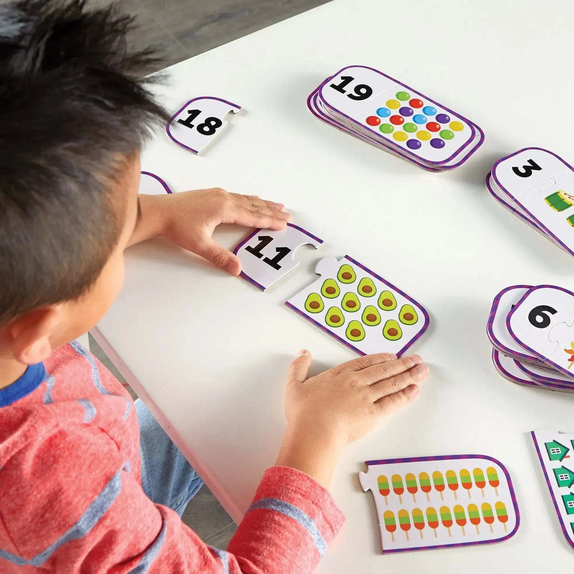 Counting Puzzle Cards-Counting Puzzle Cards