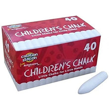 Creation Station Children's White Chalk 40 Pack-Creation Station Children's White Chalk 40 Pack