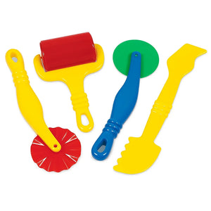Creation Station Dough and Modelling Tools 4pcs-Creation Station Dough and Modelling Tools 4pcs
