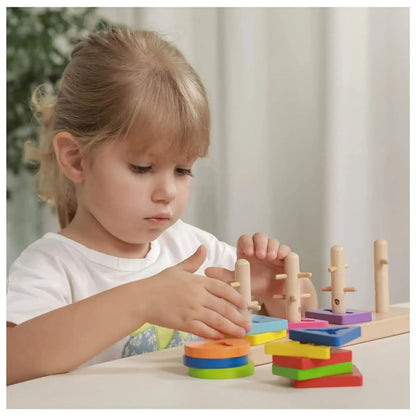 Creative Shapes Stacking Puzzle-Creative Shapes Stacking Puzzle
