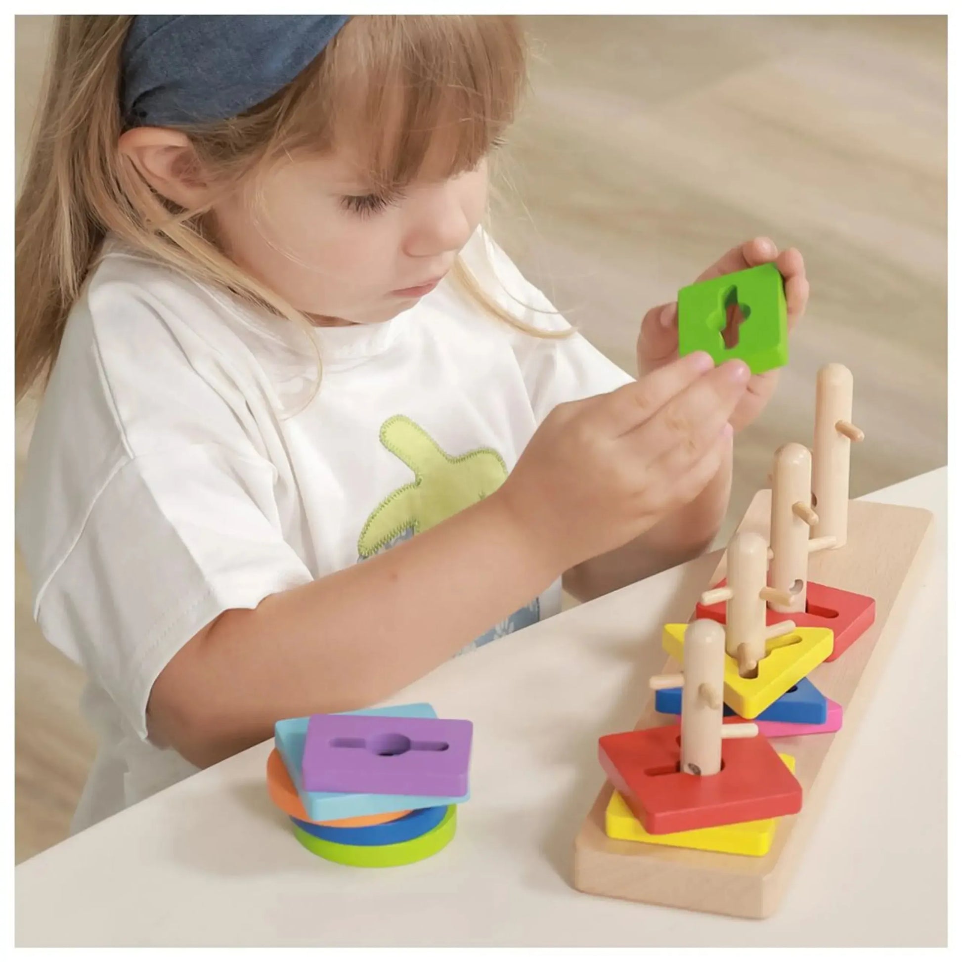 Creative Shapes Stacking Puzzle-Creative Shapes Stacking Puzzle