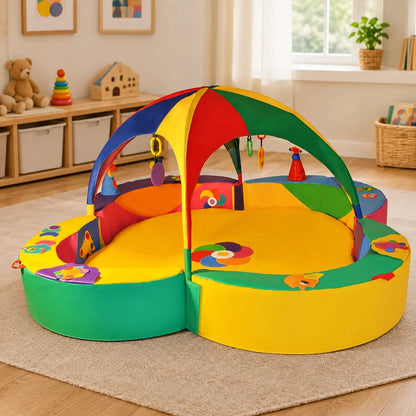 Crescent Ring Super Set in home playroom