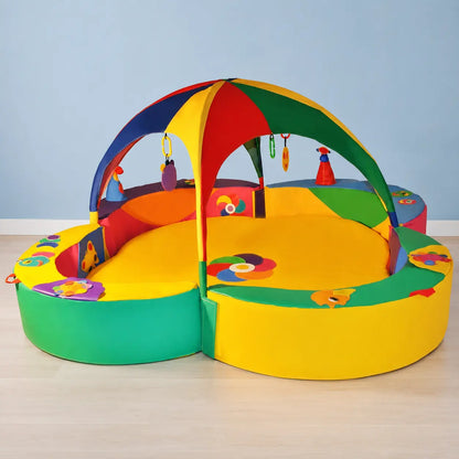Crescent Ring Super Set in baby play area