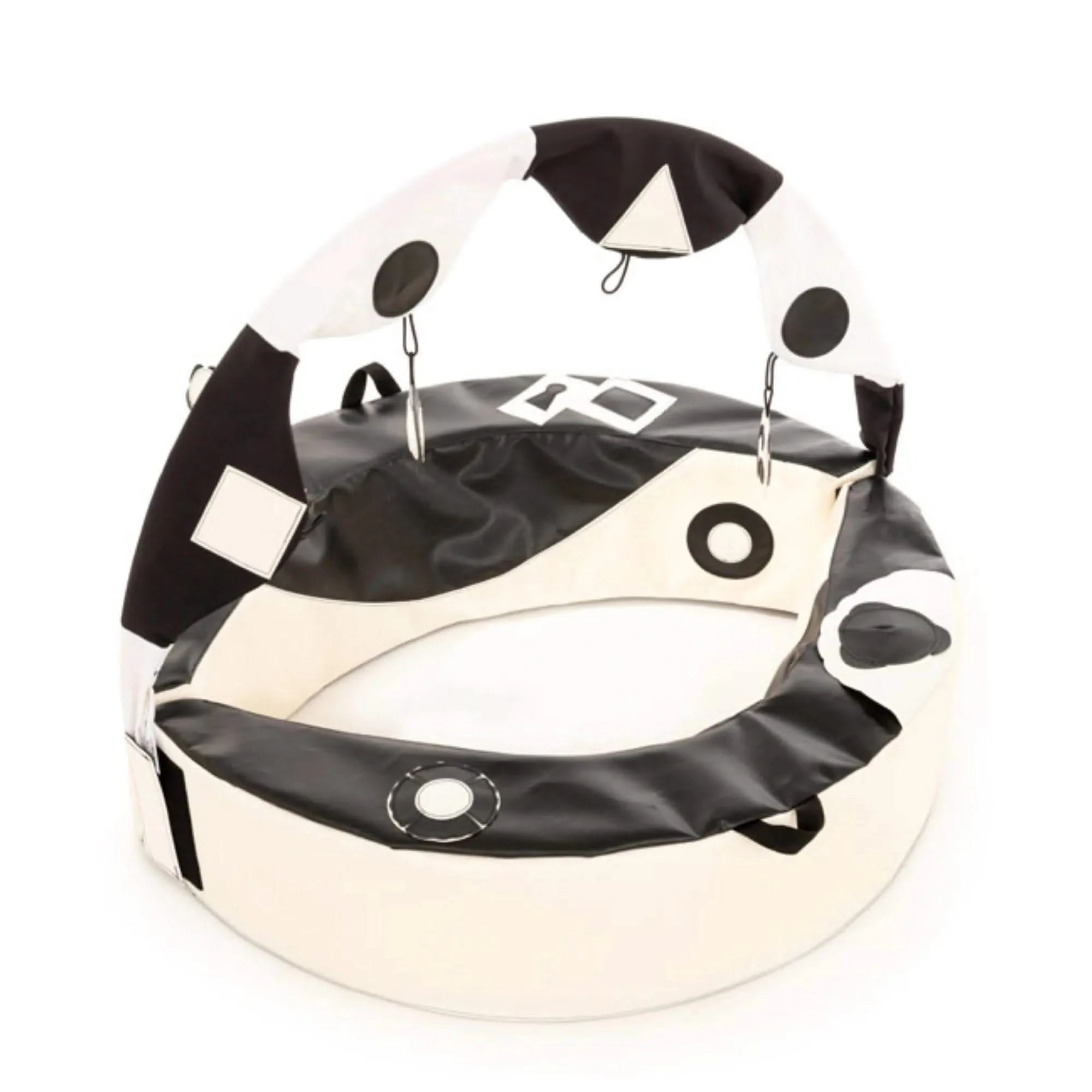 Crescent Ring with Activity Arch-Crescent Ring with Activity Arch