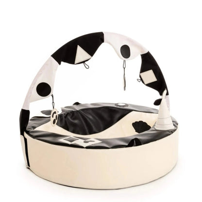 Crescent Ring with Activity Arch-Crescent Ring with Activity Arch