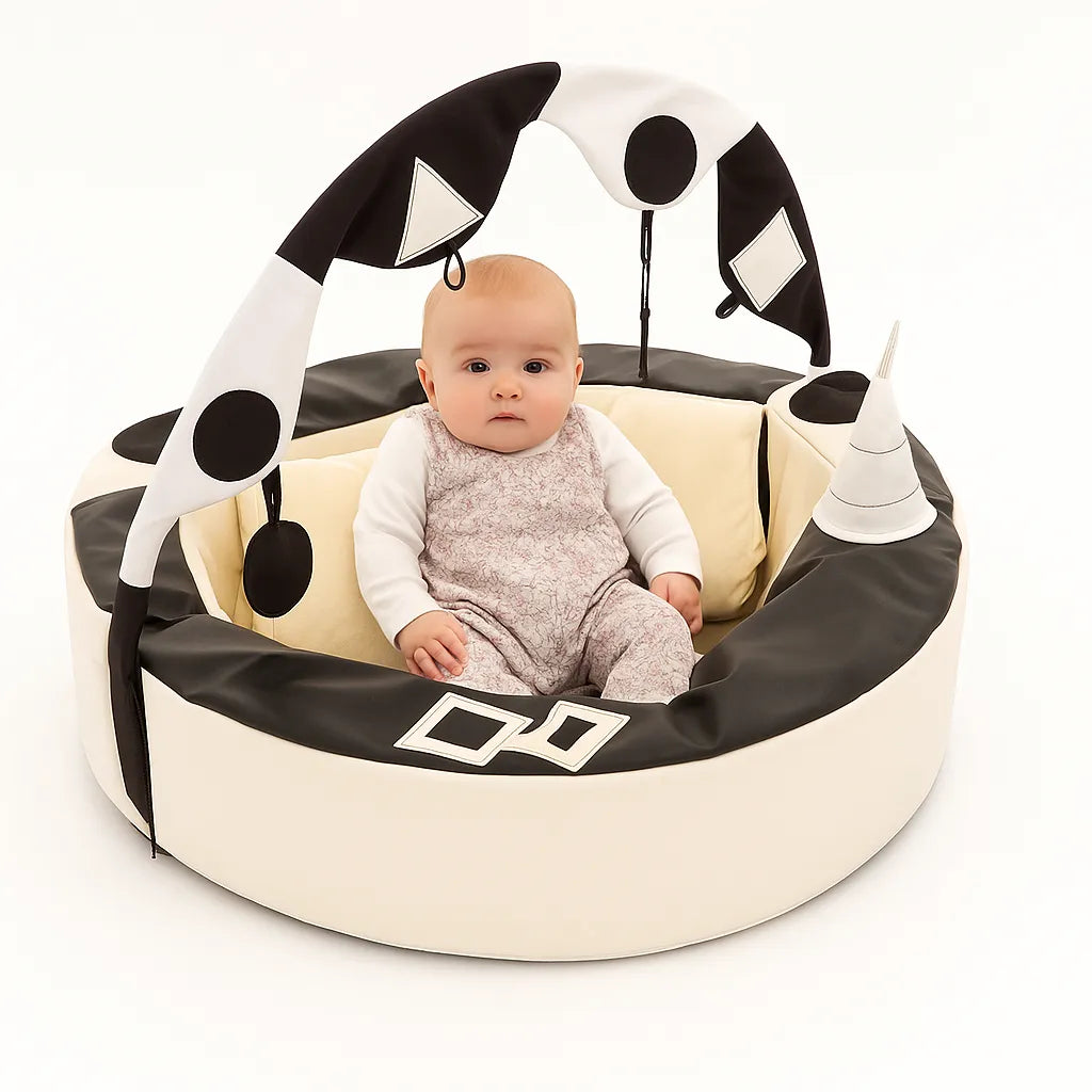 Crescent Ring with Activity Arch-Crescent Ring with Activity Arch