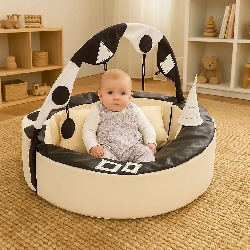 Crescent Ring with Activity Arch-Crescent Ring with Activity Arch