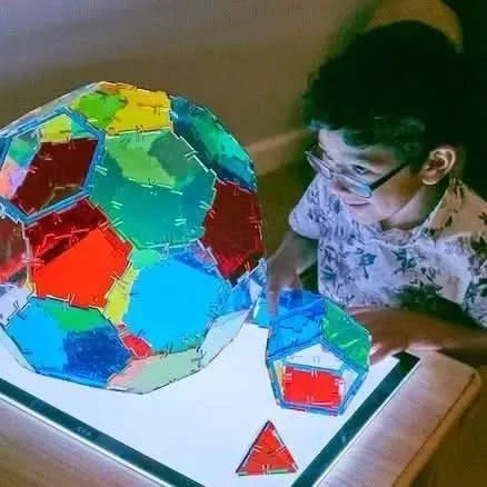 Crystal Polydron Classroom Set 184pcs-Crystal Polydron Classroom Set 184pcs