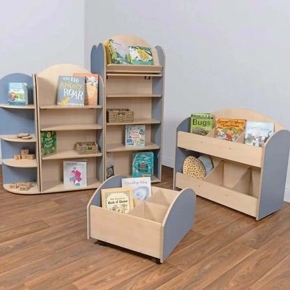 Curve Style 1200 Bookcase-Curve Style 1200 Bookcase