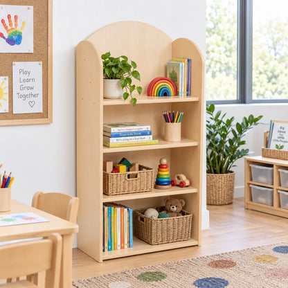 Curve Style 1200 Bookcase in a bright early years classroom – view 4