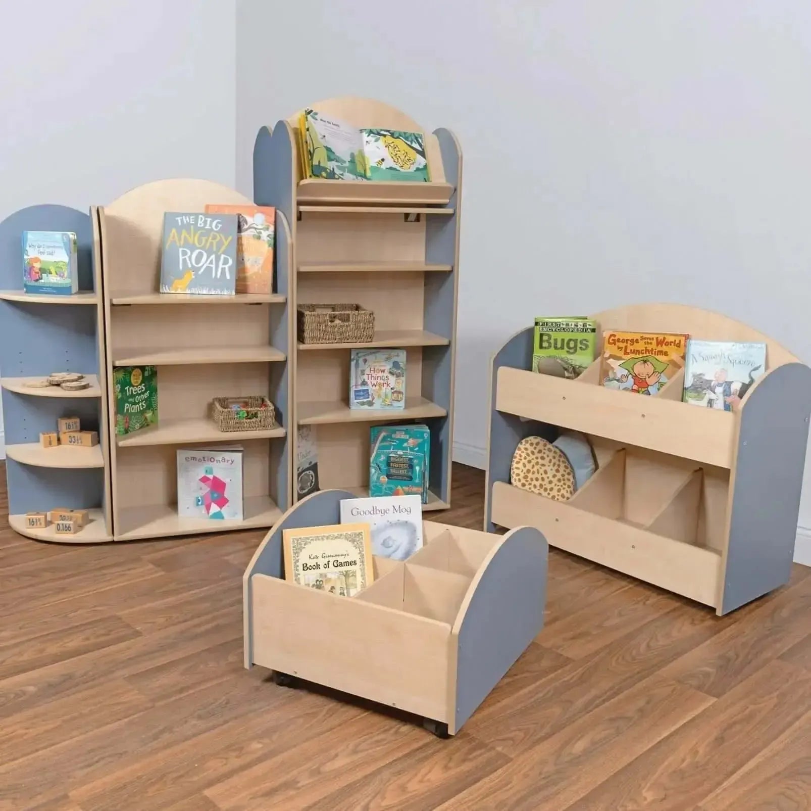 Curve Style 1200 Bookcase-Curve Style 1200 Bookcase
