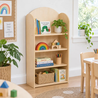 Curve Style 1200 Bookcase in a bright early years classroom – view 7