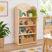 Curve Style 1200 Bookcase in a bright early years classroom – view 1