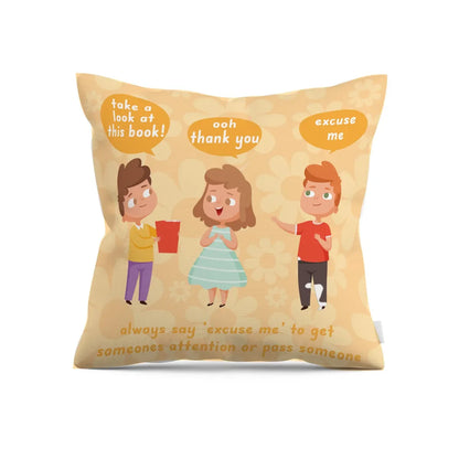 Good Manners Cushions – Pack of 5