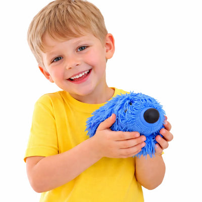 Cute Puffer Ball Dog With Stretchy Hair-Cute Puffer Ball Dog With Stretchy Hair