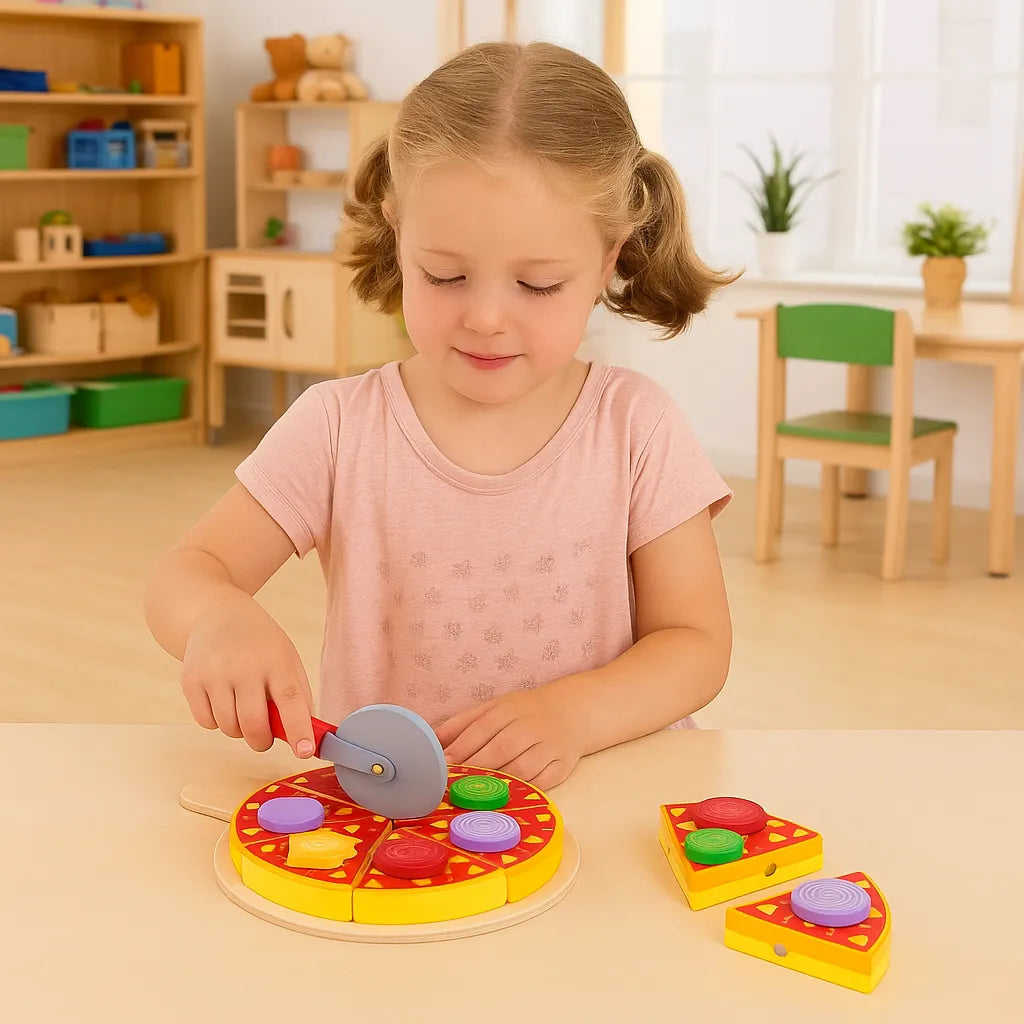 Cutting Pizza-Cutting Pizza