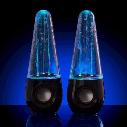 Dancing Water Speakers, The Lightshow Dancing Water Speakers offer a unique and engaging way to experience music. Here are some reasons why these speakers would make a fantastic gift or addition to your audio setup: Visual Experience: Unlike regular speakers, these create a dynamic lightshow synchronized with the music, providing both an auditory and visual feast. Quality Sound: The internal amplifier ensures you get a more robust and higher-quality sound compared to standard laptop speakers. Easy to Use: S
