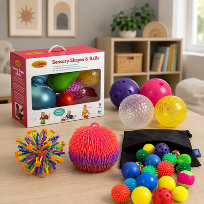 Deluxe Sensory Ball Buddy Set-Deluxe Sensory Ball Buddy Set