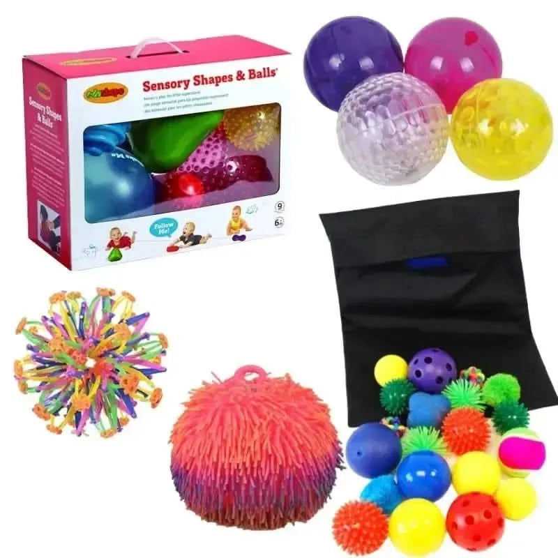 Deluxe Sensory Ball Buddy Set-Deluxe Sensory Ball Buddy Set