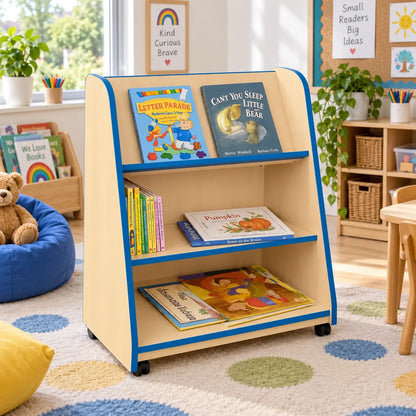 Denby Classroom Mobile Book Display in a bright early years classroom – view 4