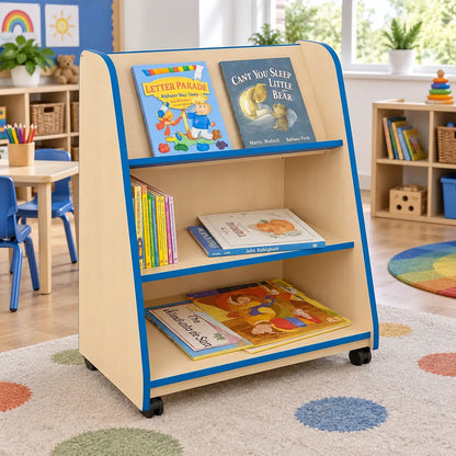 Denby Classroom Mobile Book Display in a bright early years classroom – view 7