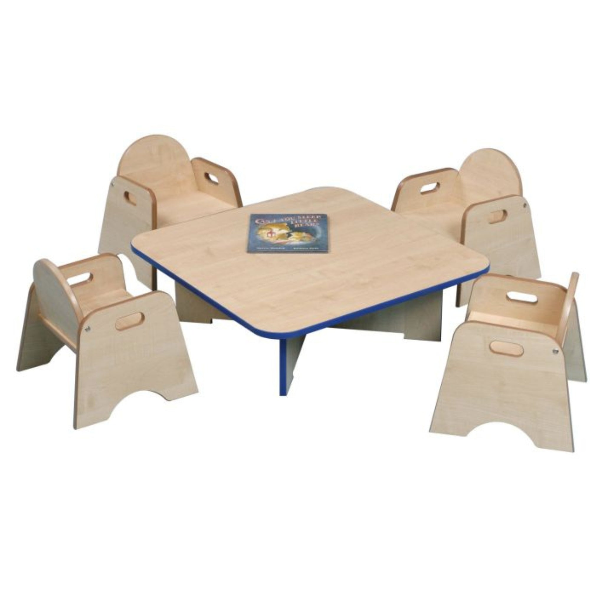 Denby Low Classroom Table, Introducing the Denby Low Classroom Table, designed specifically to cater to the needs of young learners in nurseries and early years classrooms. This low table is perfect for young children to sit comfortably around and participate in activities with other children. Crafted with top-quality materials, the Denby Low Classroom Table is made from 18mm maple MFC with PVC edging, ensuring durability and longevity. The table comes with curved corners, making it safe for children to use