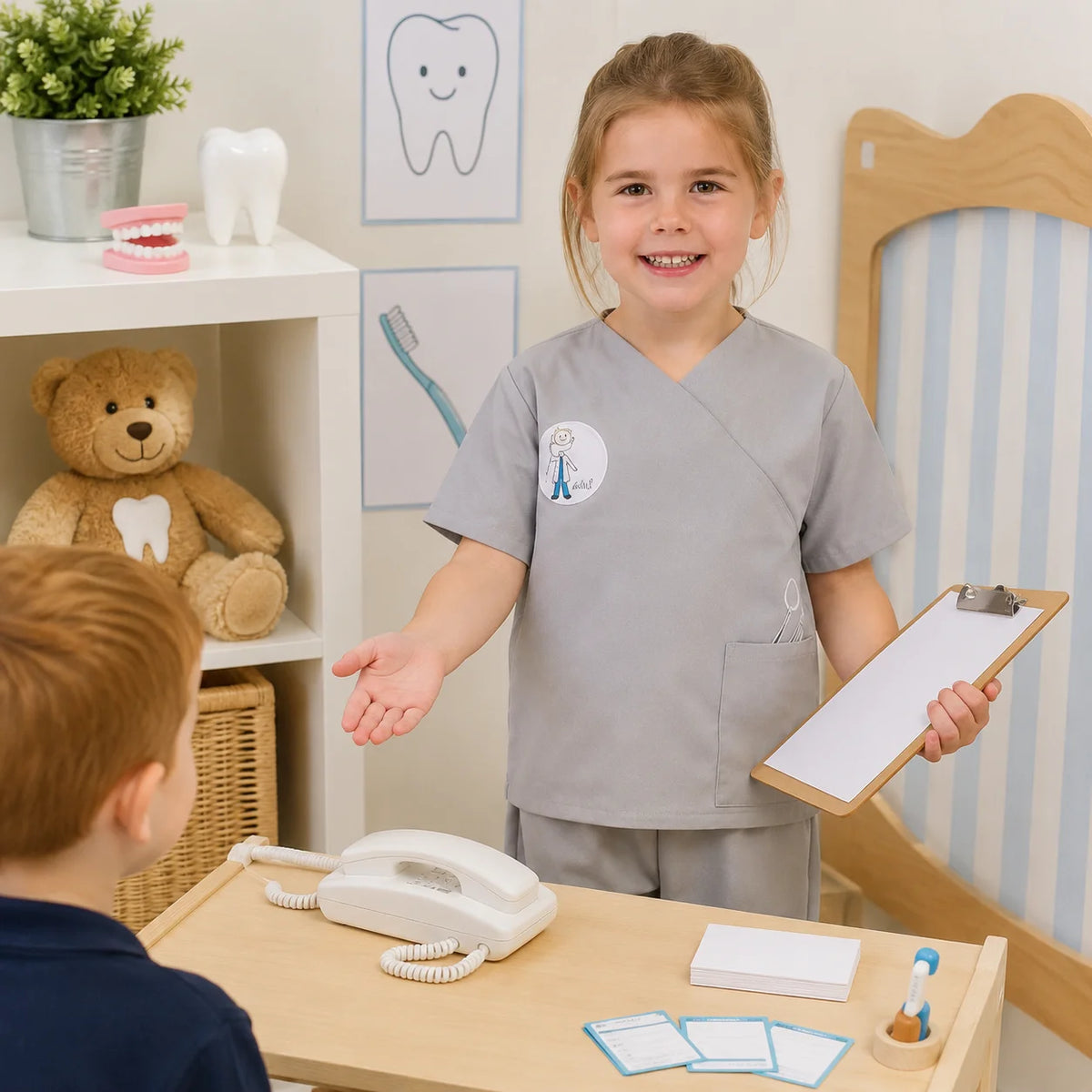 Dentist fancy dress - 5-7 years-Dentist fancy dress - 5-7 years