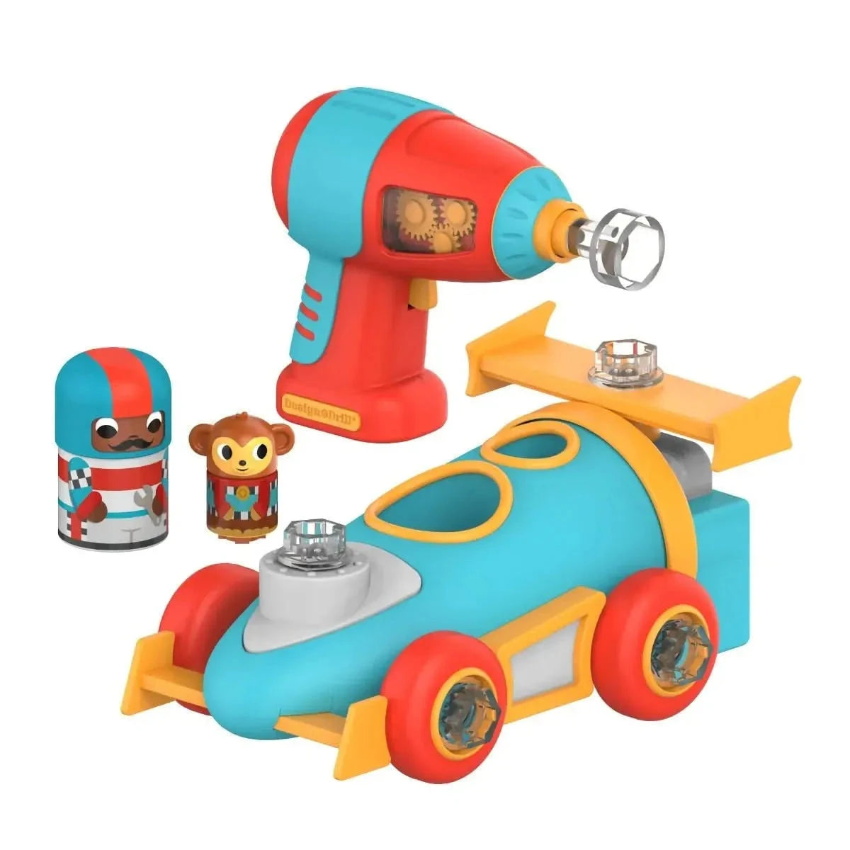 Design & Drill Bolt Buddies Race Car-Design & Drill Bolt Buddies Race Car