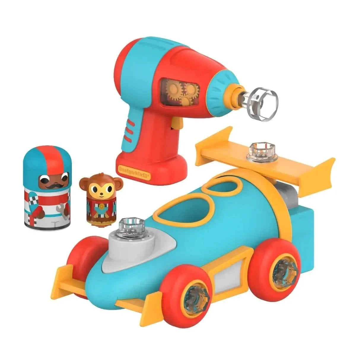 Design & Drill Bolt Buddies Race Car-Design & Drill Bolt Buddies Race Car