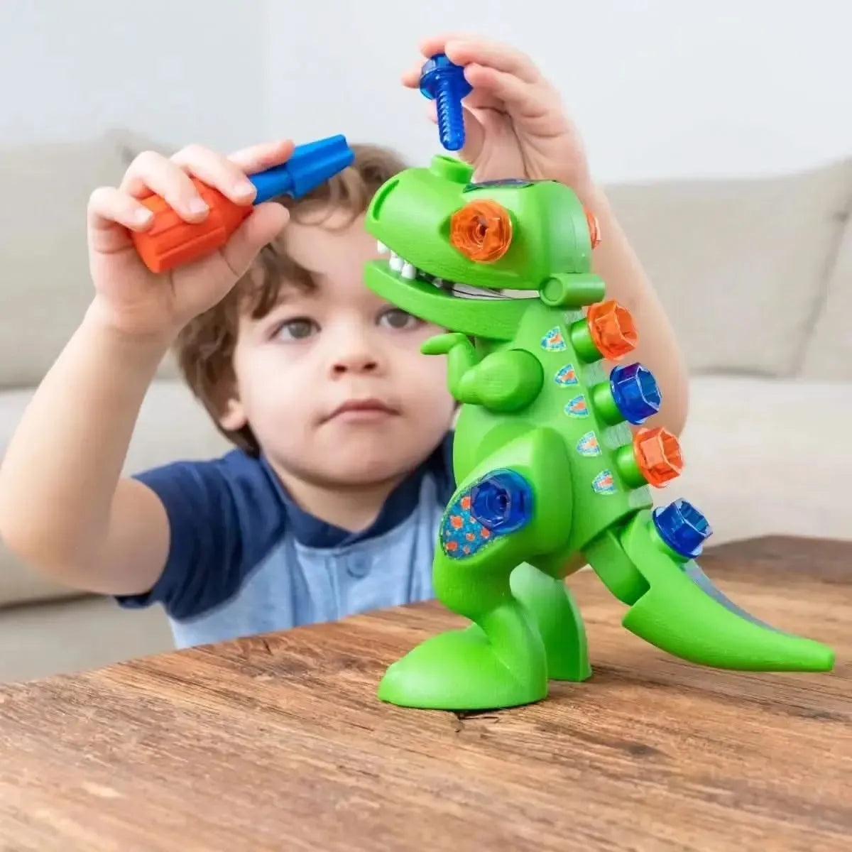 KAEGREEL Take Apart Sea Animal Toys With Electric Drill - Shark, Dolphin, Whale STEM Building Set For Kids 3+