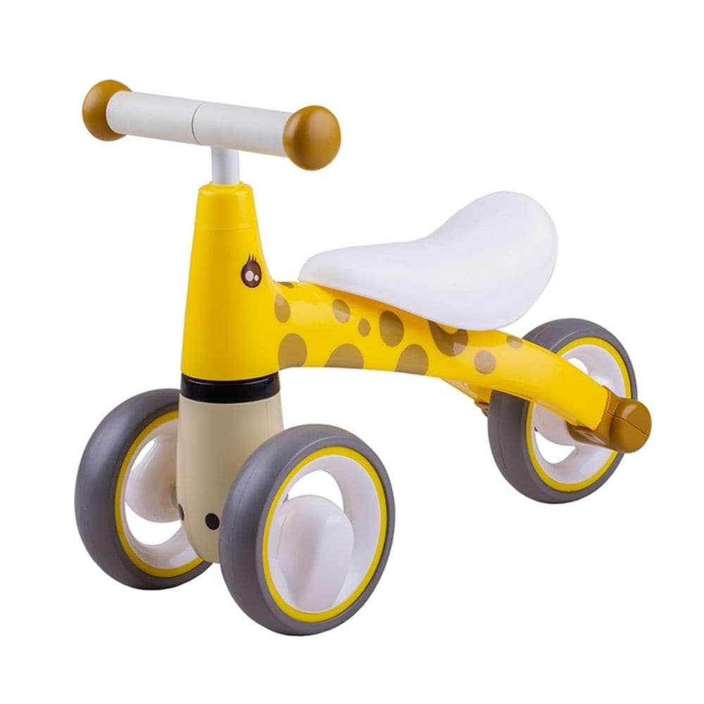 DidiTrike Giraffe, The DidiTrike Giraffe is a unique, early year's ride on toy perfect for encouraging young children to explore gross motor skills. The DidiTrike Giraffe has been intricately designed to provide ultimate support and stability as little ones improve their mobility. With smooth wheels and an easy to manoeuvre handle bar, this ride on toy glides along for seamless play. The quirky giraffe design makes for engaging play and the freewheeling design allows for serious whizzing around providing ex
