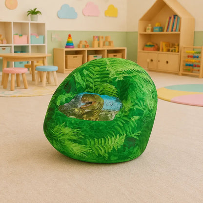 Dimetrodon Beany Chair in a childcare playroom