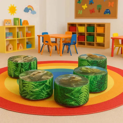 Dinosaur Beany Buffet Set of 4-Dinosaur Beany Buffet Set of 4