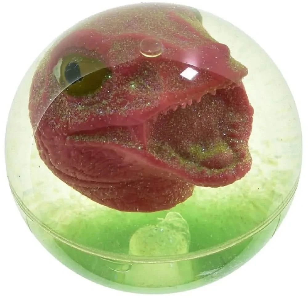 Dinosaur Light Up Ball With Sparkly Stardust-Dinosaur Light Up Ball With Sparkly Stardust