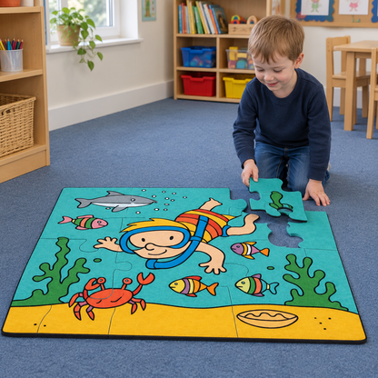 Diver Jumbo Puzzle lifestyle image 7 of 8