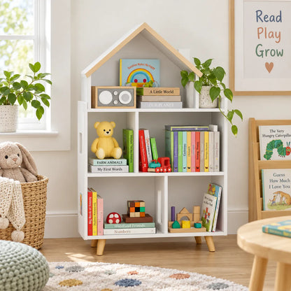Dollhouse Cottage Bookcase in a bright early years classroom – view 6